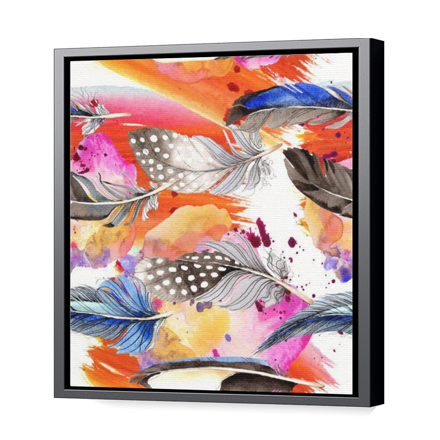 Thumbnail for Canvas - Black Floating Frame