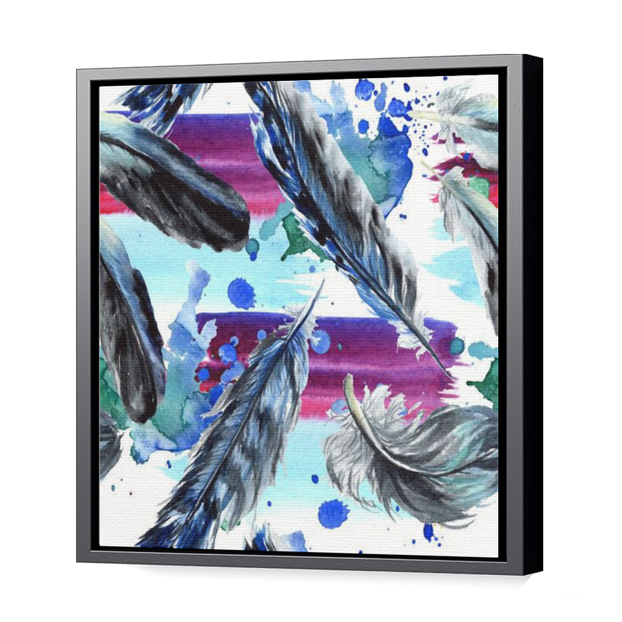 Thumbnail for Canvas - Black Floating Frame