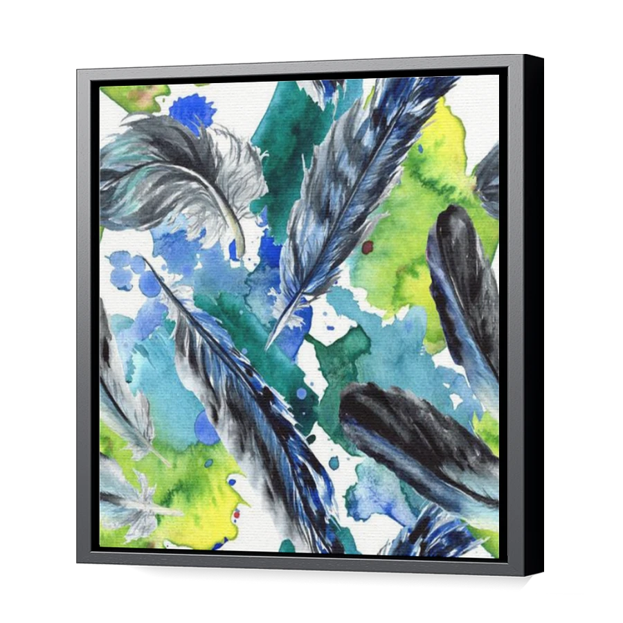 Thumbnail for Canvas - Black Floating Frame