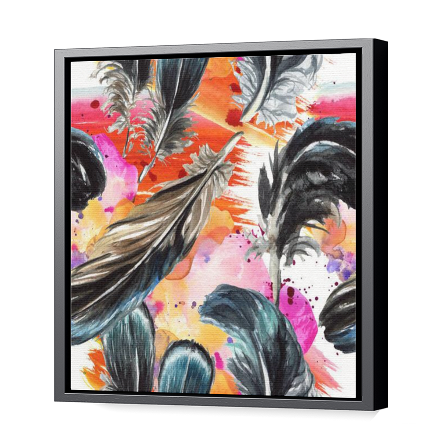 Thumbnail for Canvas - Black Floating Frame