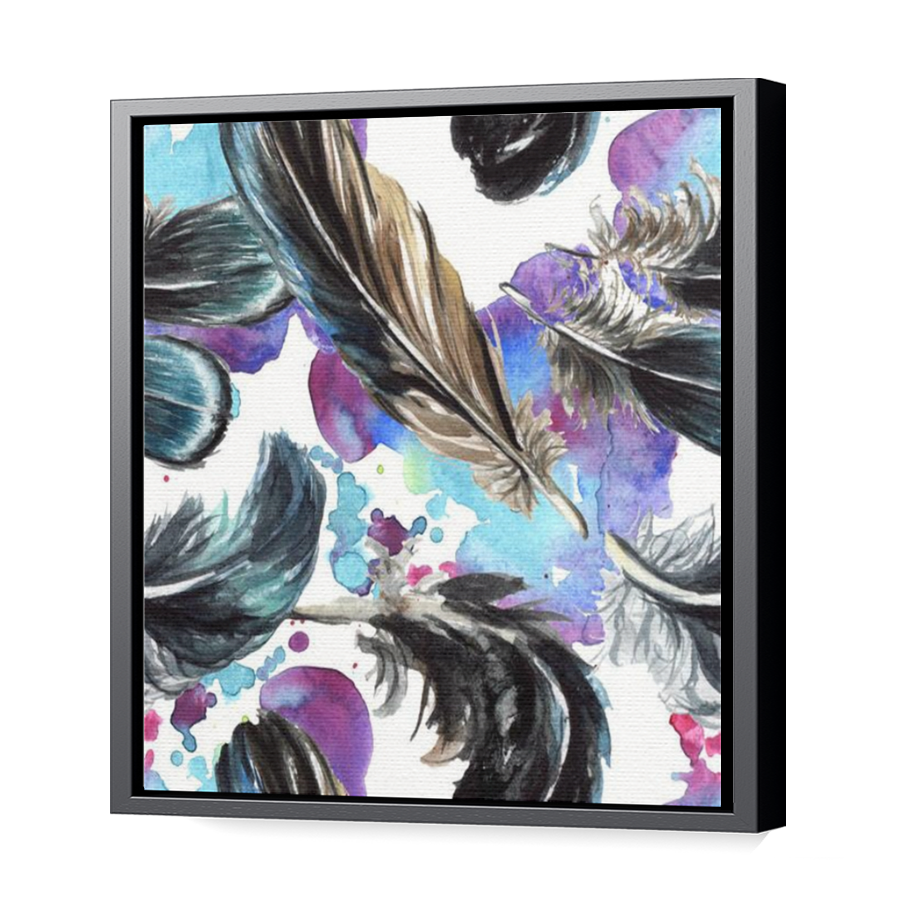 Thumbnail for Canvas - Black Floating Frame