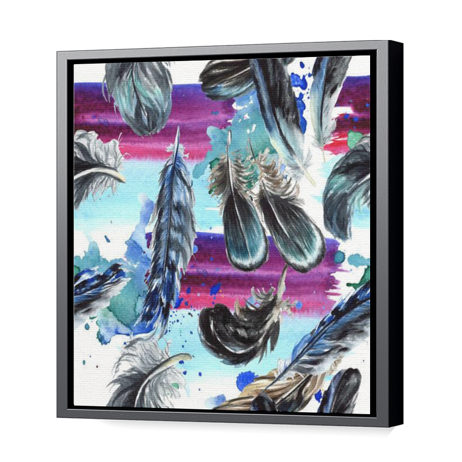 Thumbnail for Canvas - Black Floating Frame