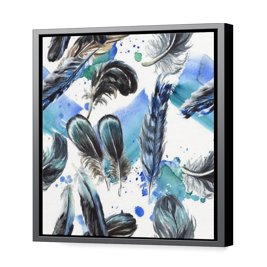 Thumbnail for Canvas - Black Floating Frame