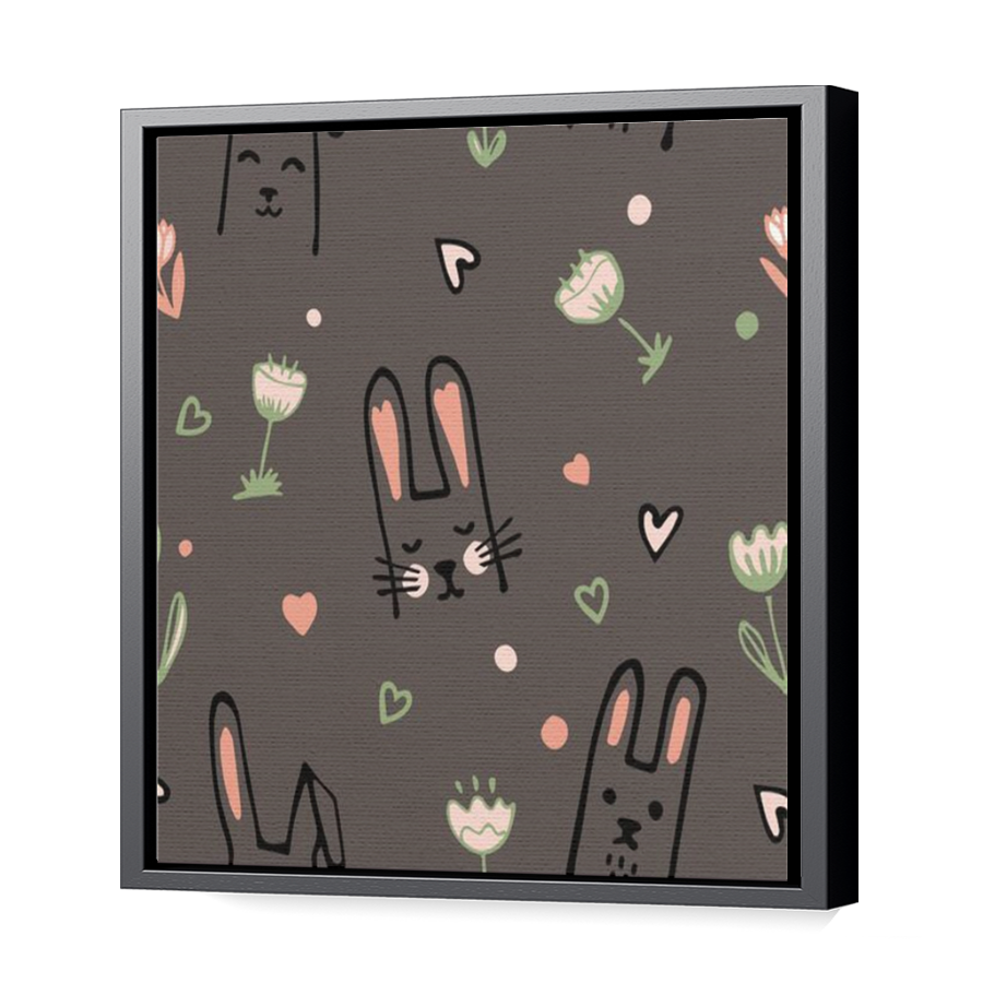 Thumbnail for Canvas - Black Floating Frame