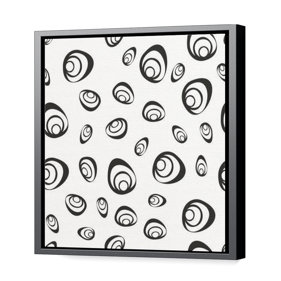 Thumbnail for Canvas - Black Floating Frame