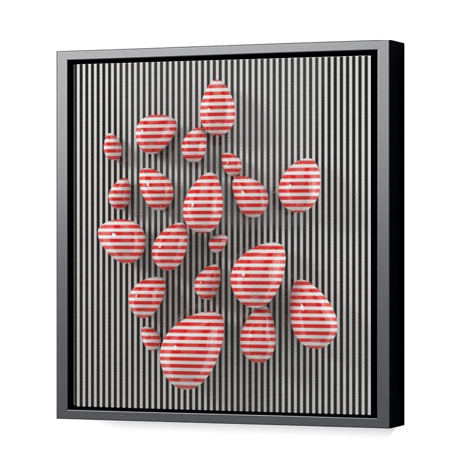 Thumbnail for Canvas - Black Floating Frame