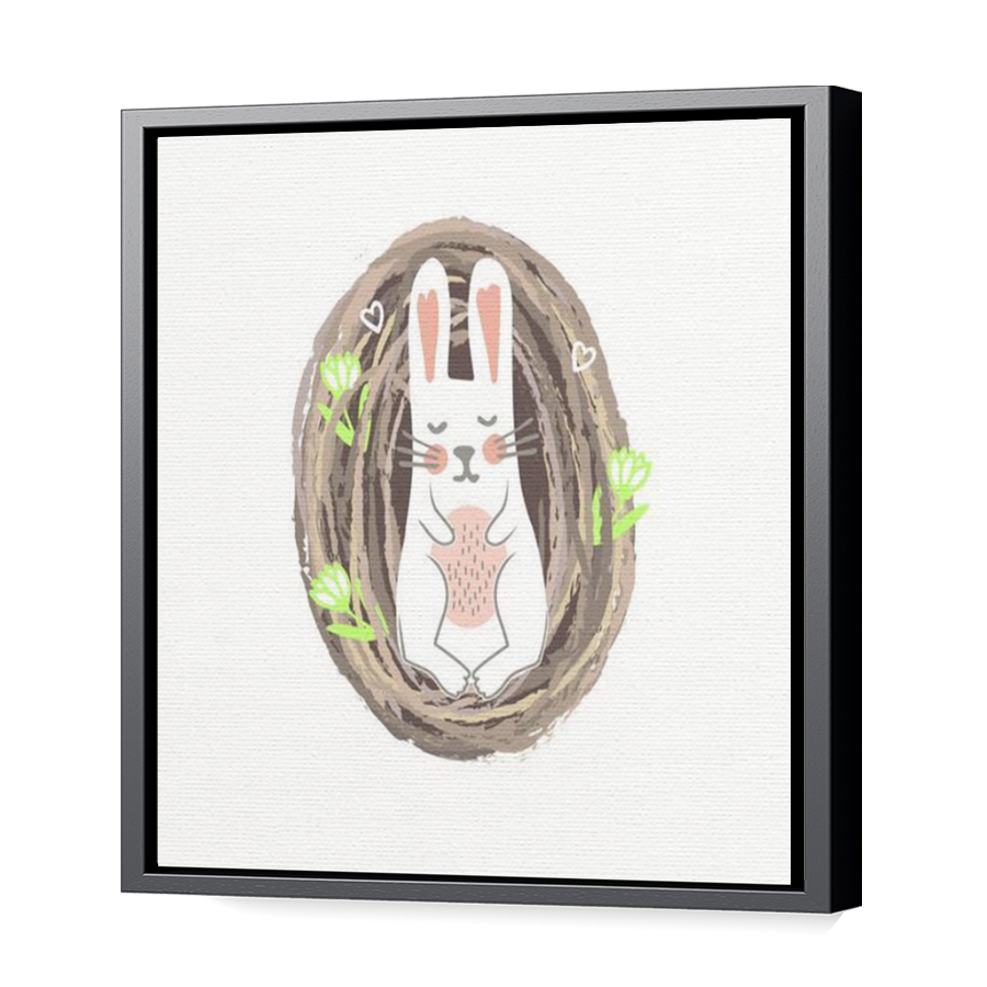Thumbnail for Canvas - Black Floating Frame