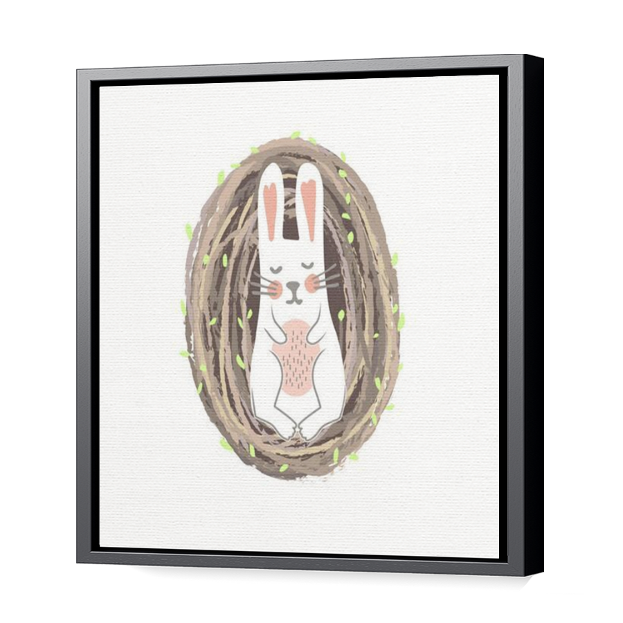 Thumbnail for Canvas - Black Floating Frame