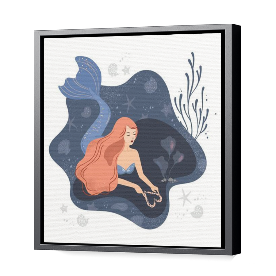 Thumbnail for Canvas - Black Floating Frame