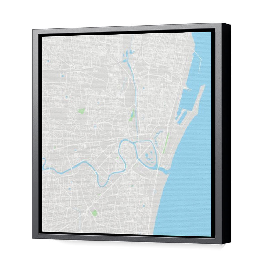 Thumbnail for Canvas - Black Floating Frame