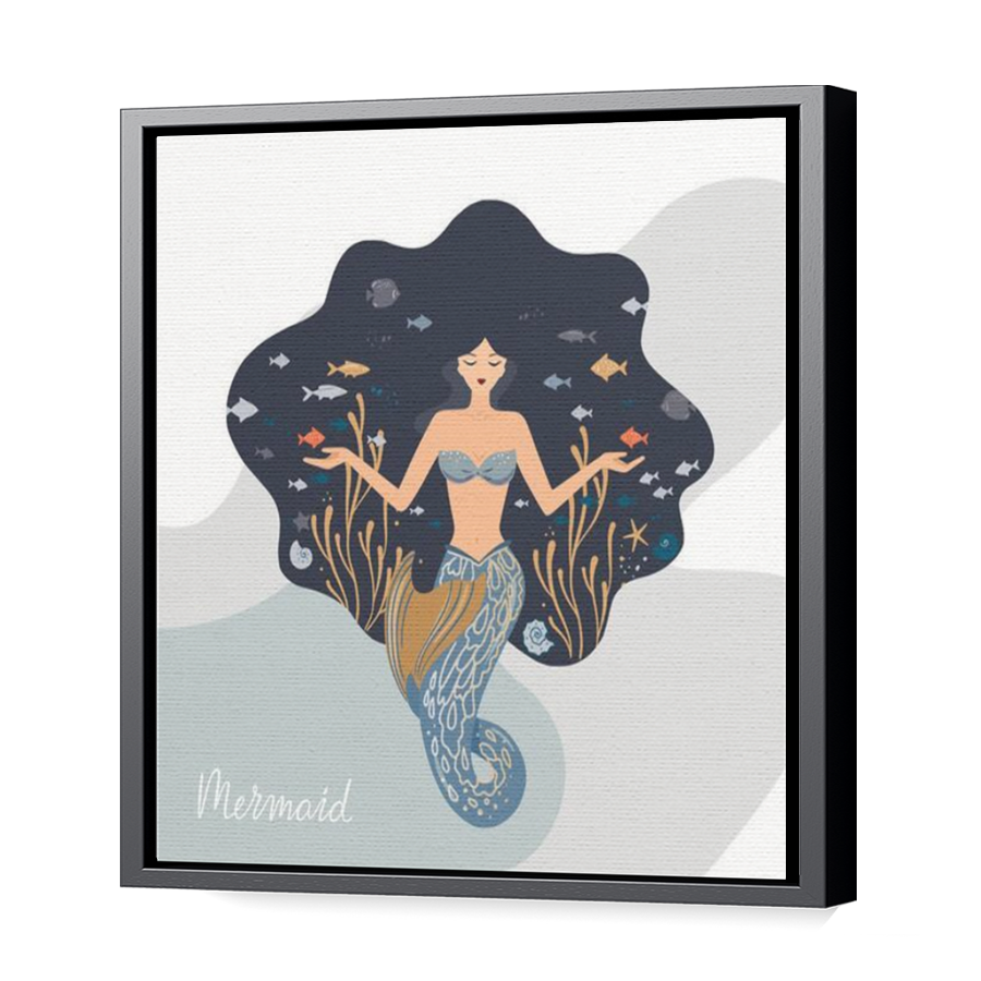 Thumbnail for Canvas - Black Floating Frame