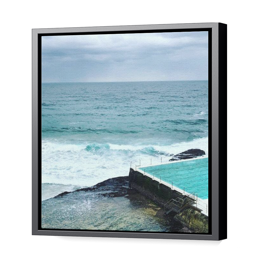 Thumbnail for Canvas - Black Floating Frame