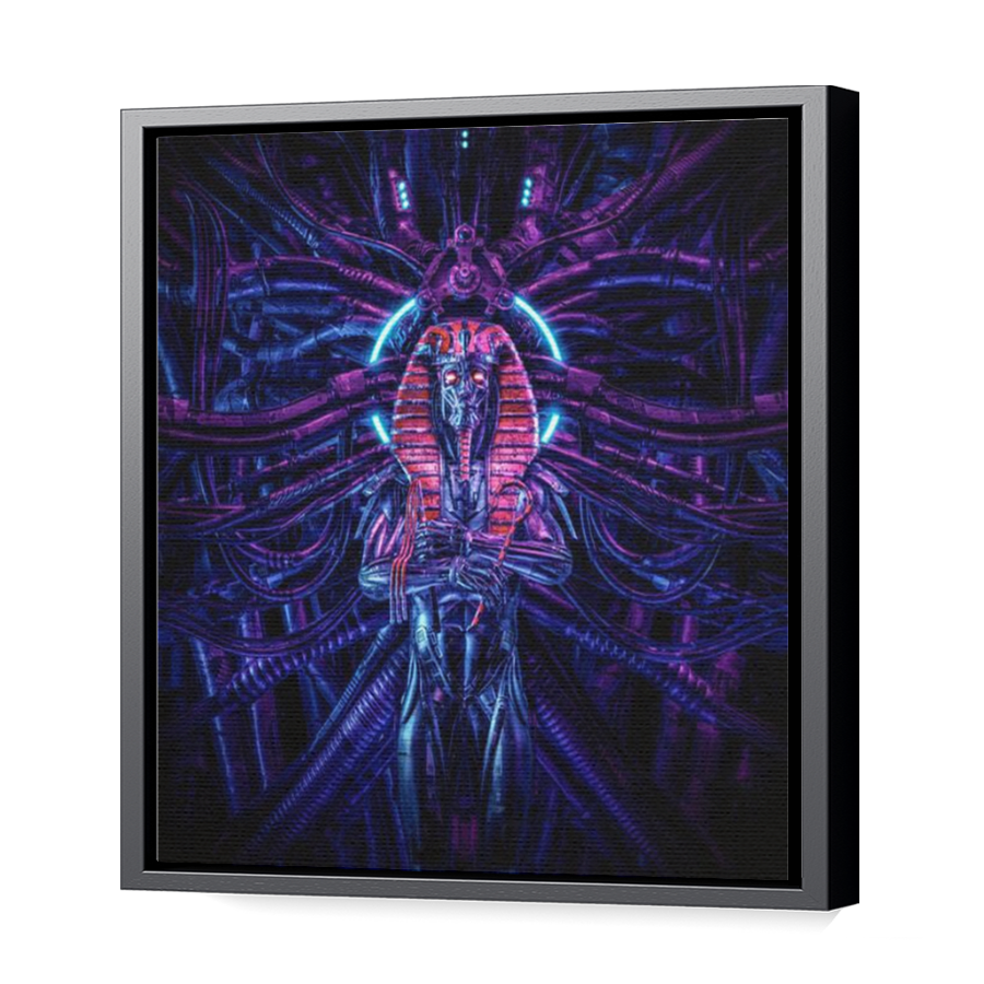 Thumbnail for Canvas - Black Floating Frame