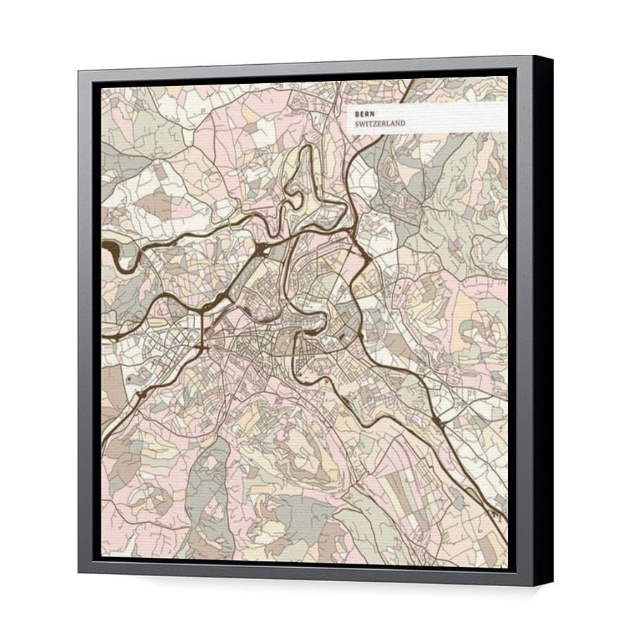 Thumbnail for Canvas - Black Floating Frame