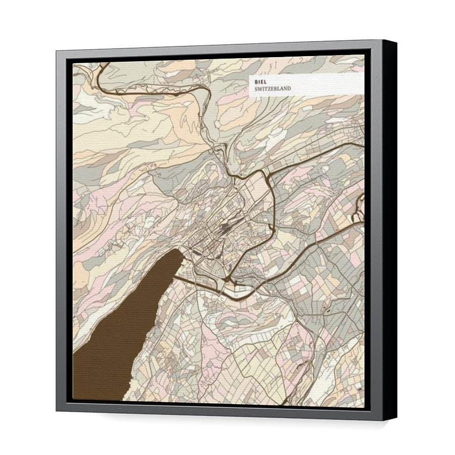 Thumbnail for Canvas - Black Floating Frame
