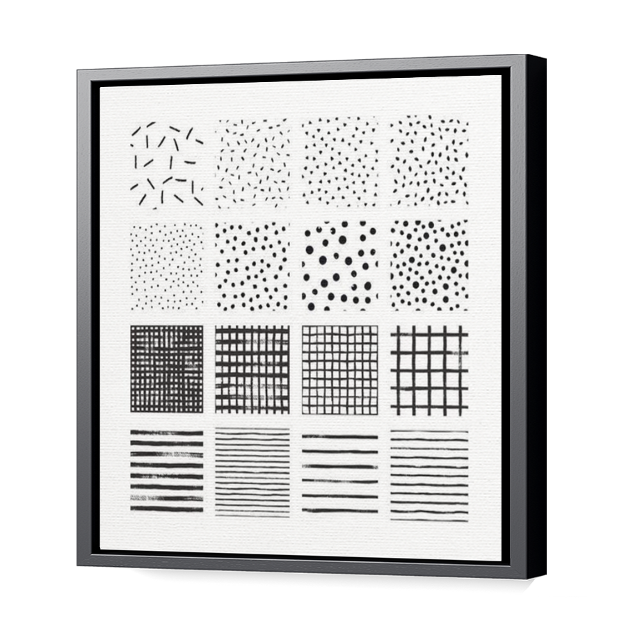 Thumbnail for Canvas - Black Floating Frame