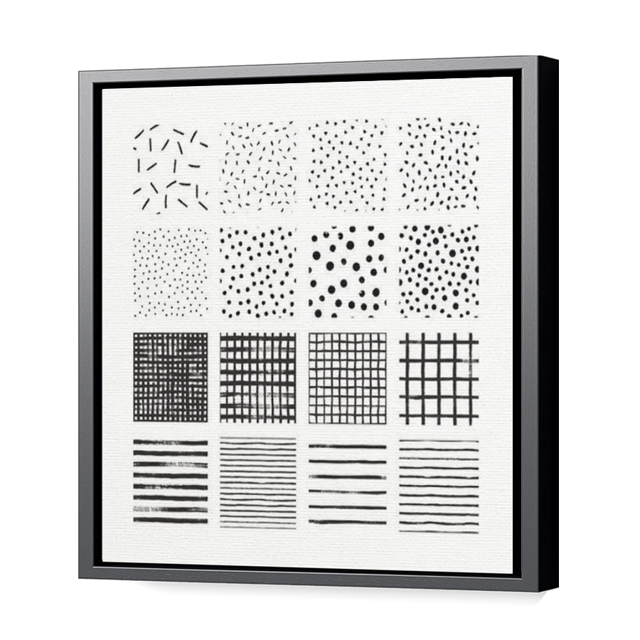 Thumbnail for Canvas - Black Floating Frame