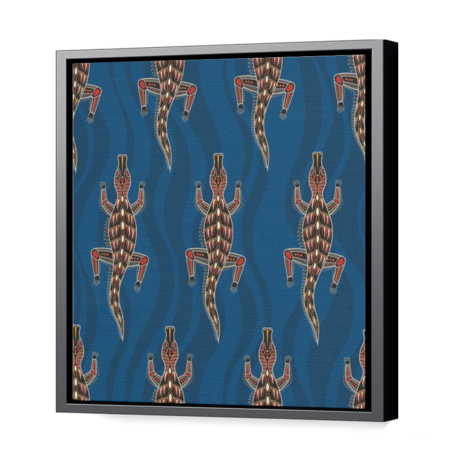 Thumbnail for Canvas - Black Floating Frame