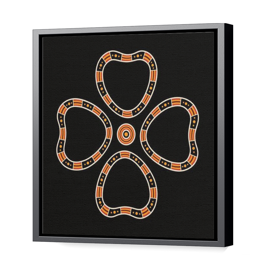 Thumbnail for Canvas - Black Floating Frame