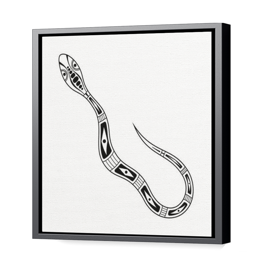 Thumbnail for Canvas - Black Floating Frame