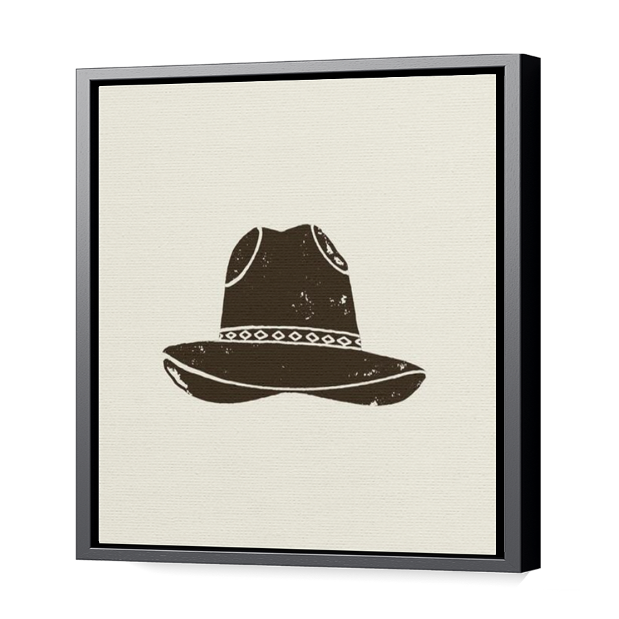 Thumbnail for Canvas - Black Floating Frame