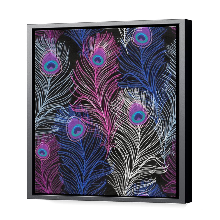 Thumbnail for Canvas - Black Floating Frame