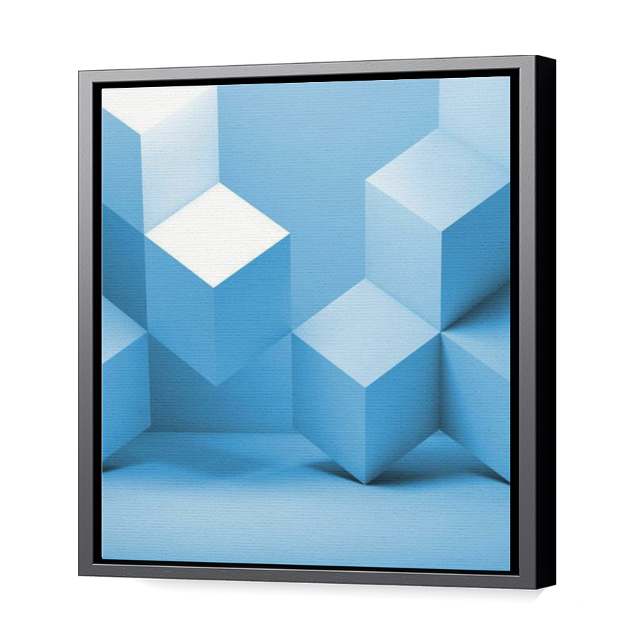 Thumbnail for Canvas - Black Floating Frame