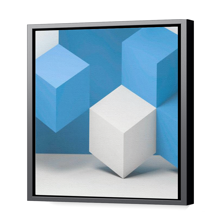 Thumbnail for Canvas - Black Floating Frame