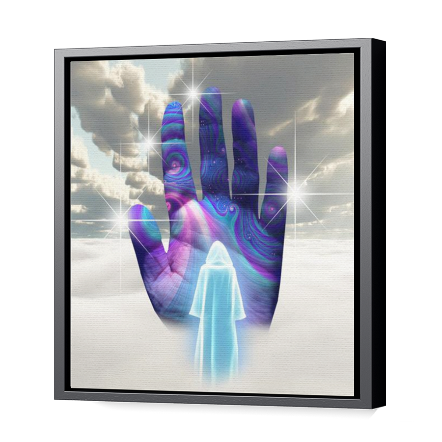 Thumbnail for Canvas - Black Floating Frame