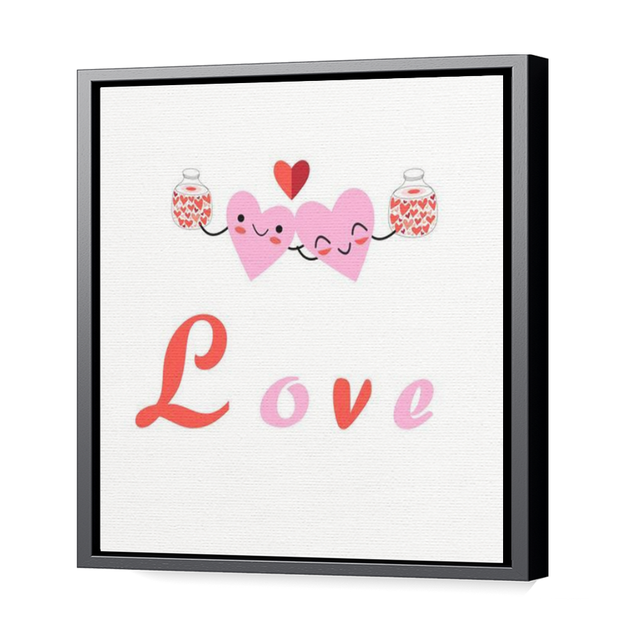 Thumbnail for Canvas - Black Floating Frame