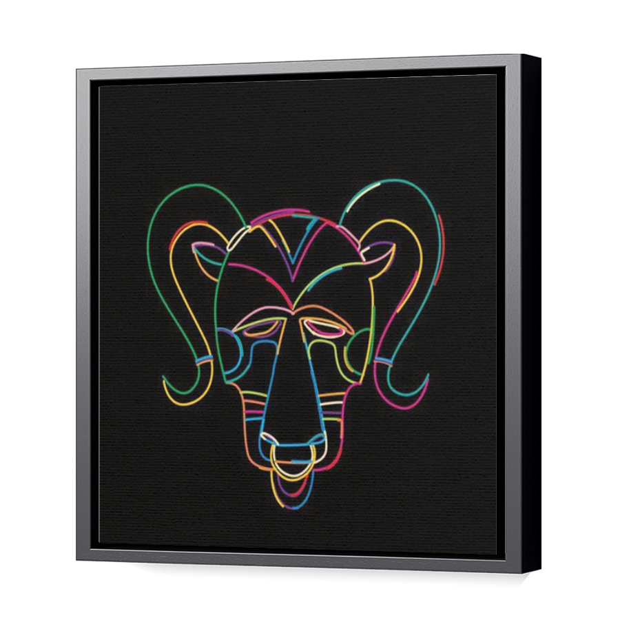 Thumbnail for Canvas - Black Floating Frame