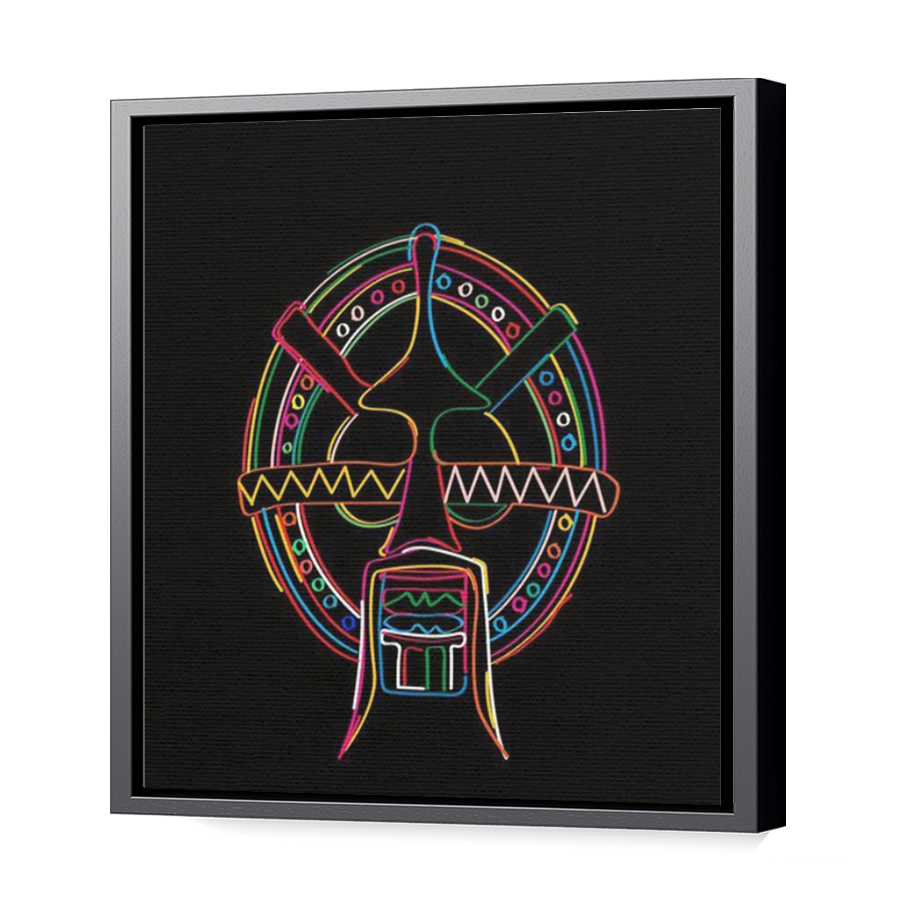 Thumbnail for Canvas - Black Floating Frame