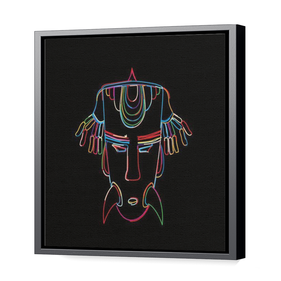 Thumbnail for Canvas - Black Floating Frame