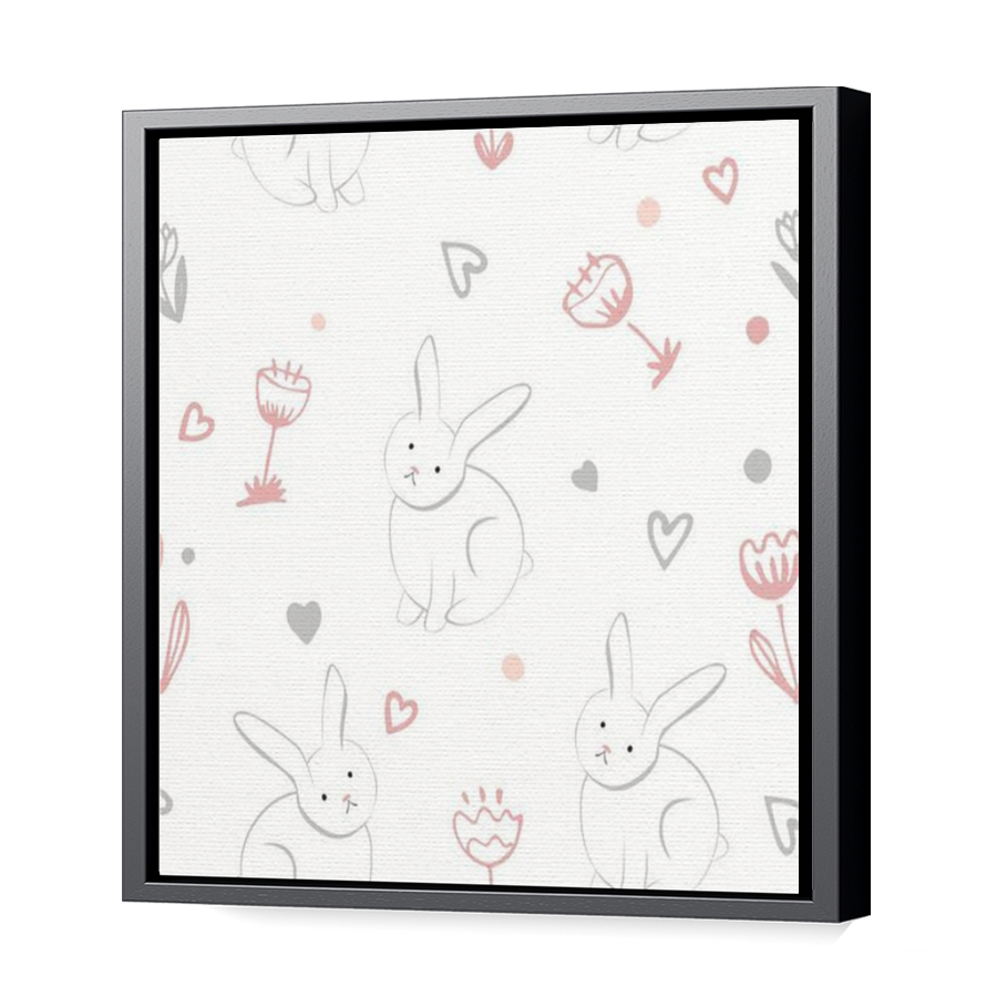 Thumbnail for Canvas - Black Floating Frame