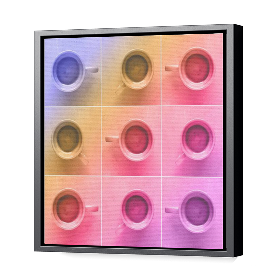 Thumbnail for Canvas - Black Floating Frame