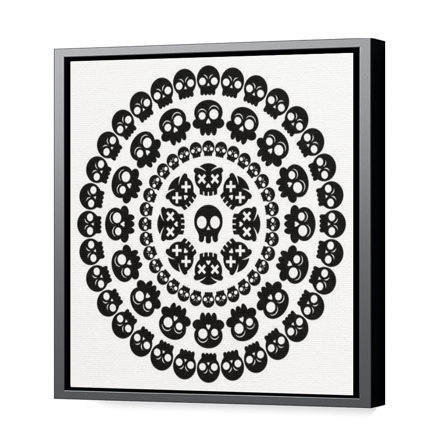 Thumbnail for Canvas - Black Floating Frame
