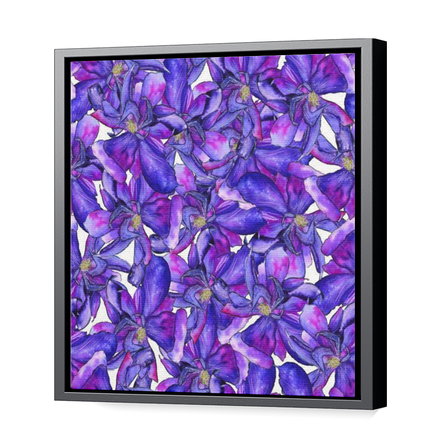 Thumbnail for Canvas - Black Floating Frame