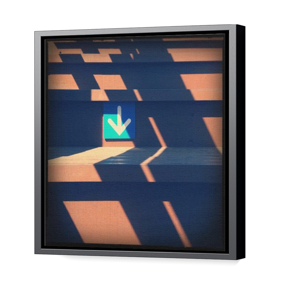 Thumbnail for Canvas - Black Floating Frame