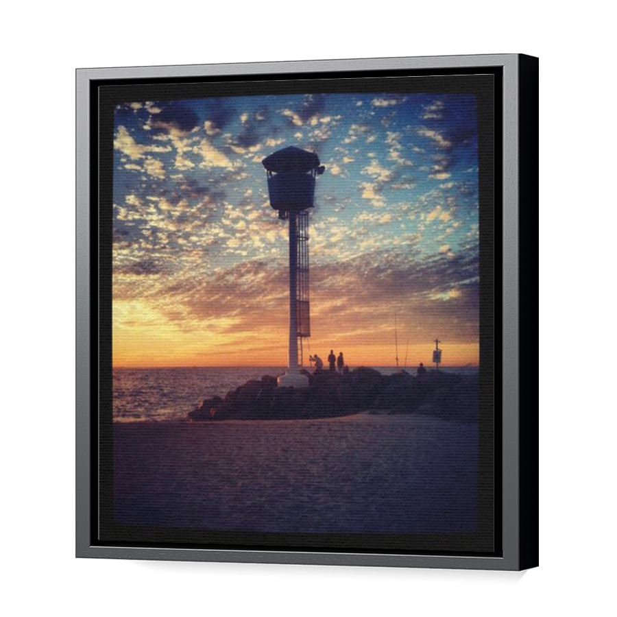 Thumbnail for Canvas - Black Floating Frame