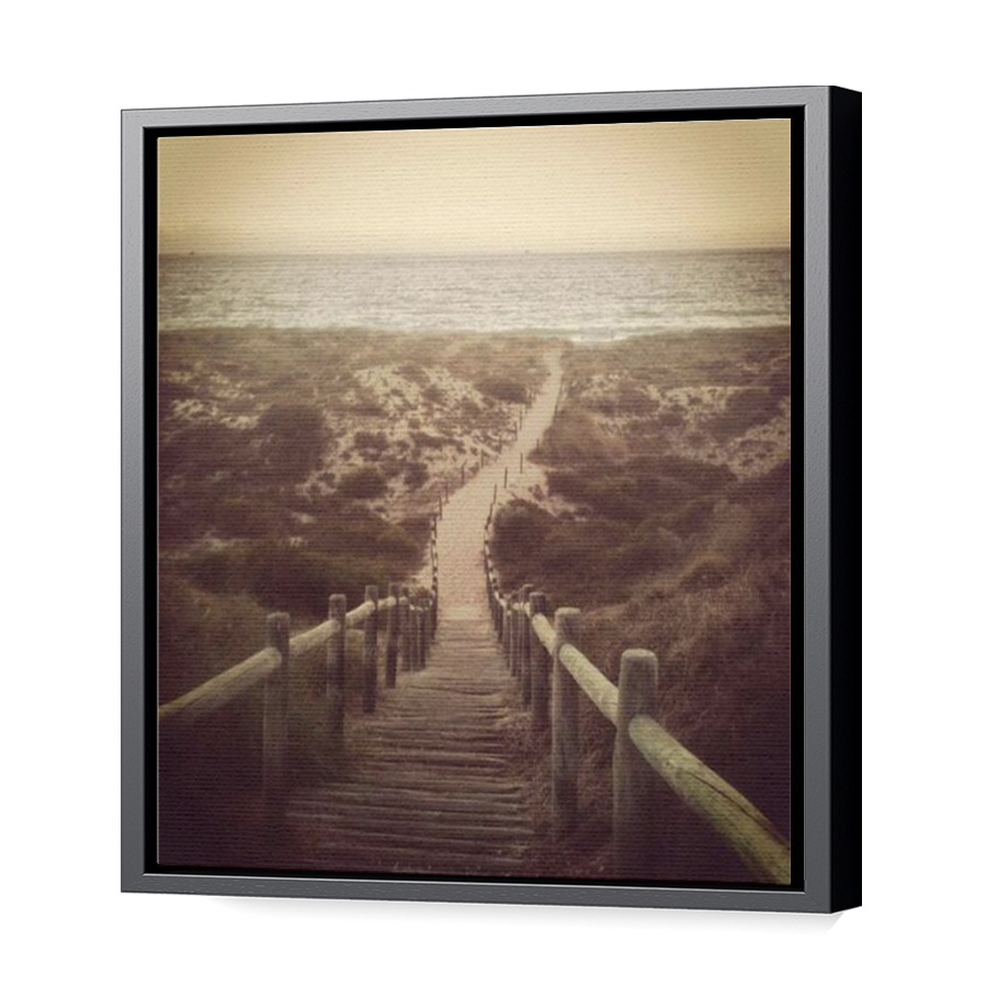 Thumbnail for Canvas - Black Floating Frame