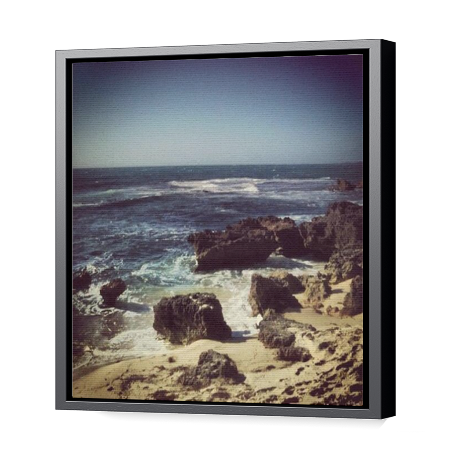 Thumbnail for Canvas - Black Floating Frame