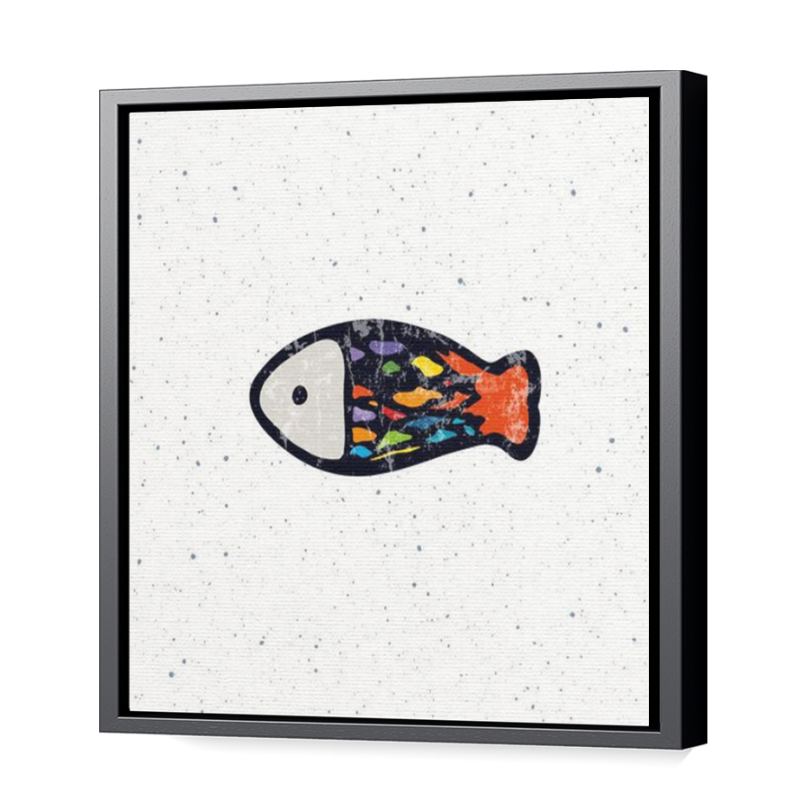Thumbnail for Canvas - Black Floating Frame