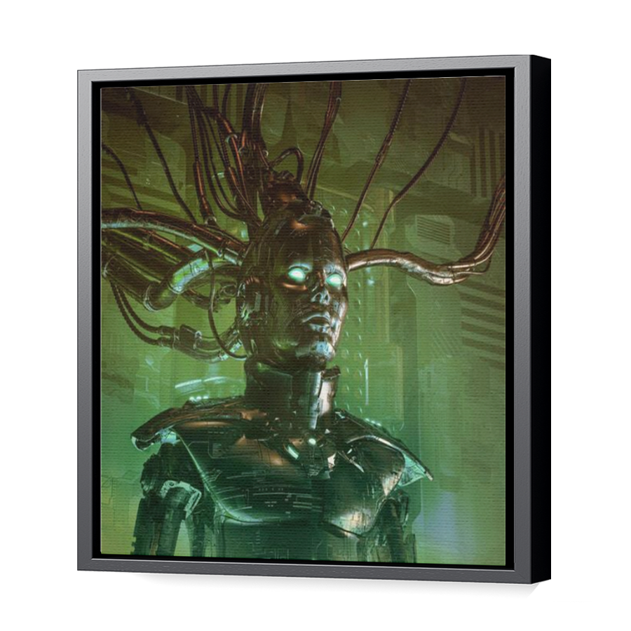 Thumbnail for Canvas - Black Floating Frame