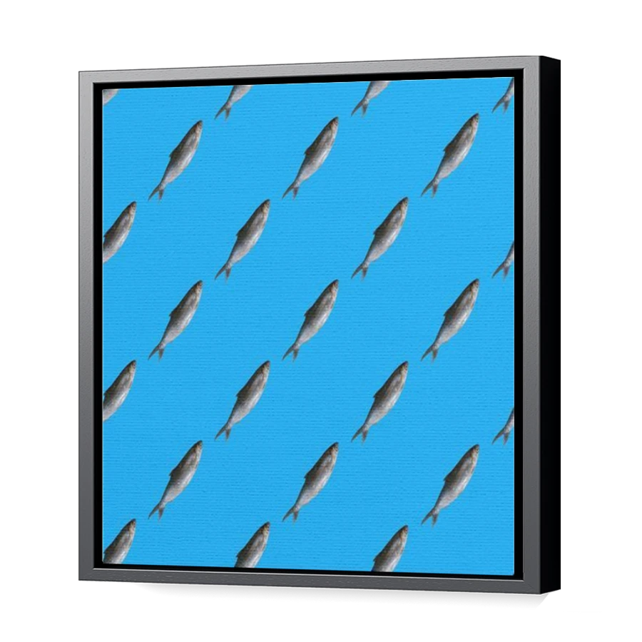 Thumbnail for Canvas - Black Floating Frame