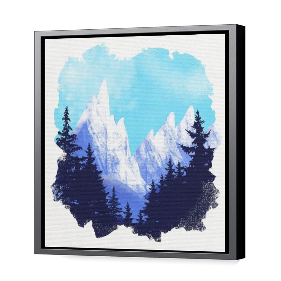 Thumbnail for Canvas - Black Floating Frame