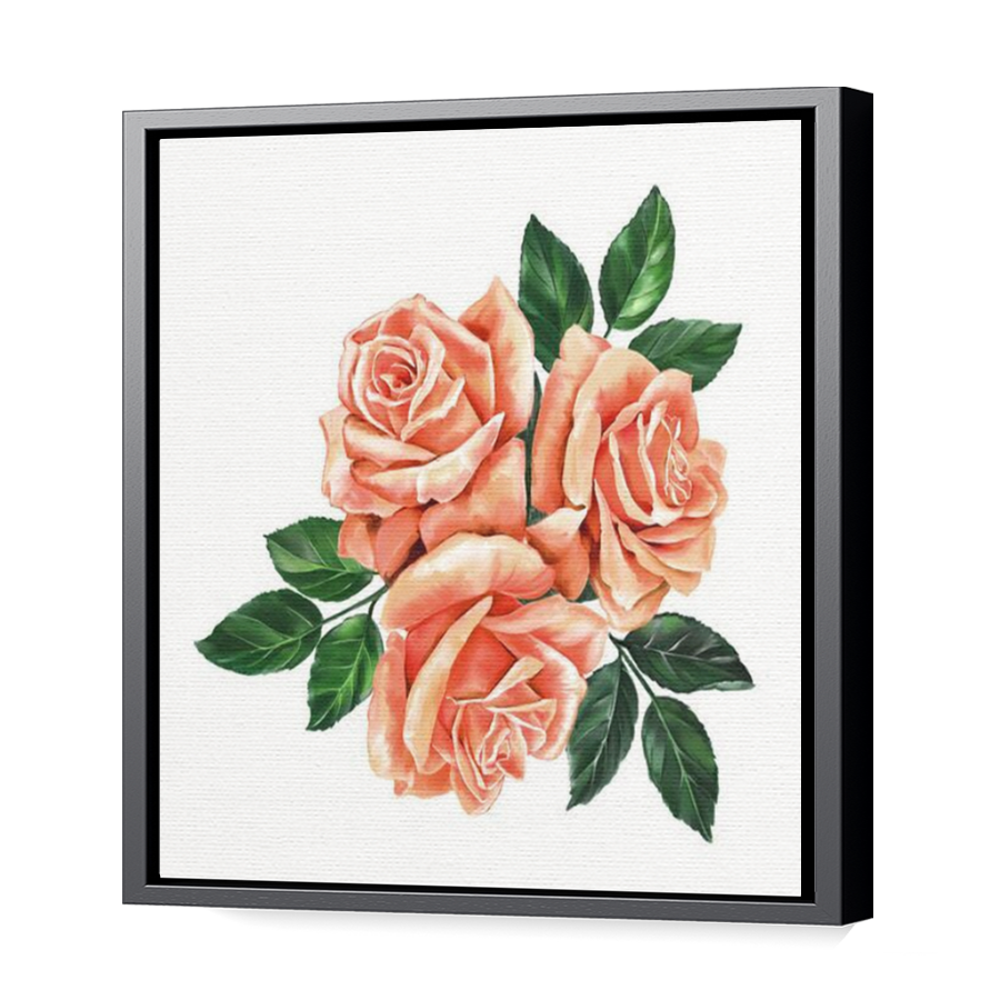 Thumbnail for Canvas - Black Floating Frame
