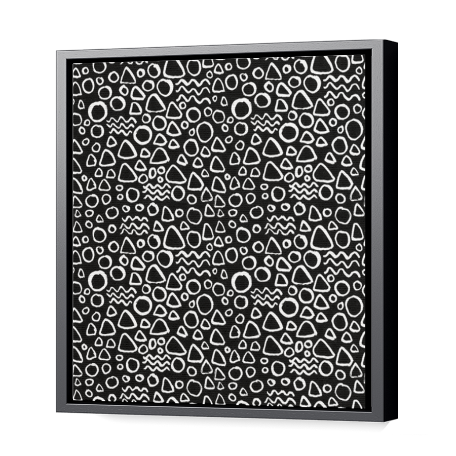 Thumbnail for Canvas - Black Floating Frame