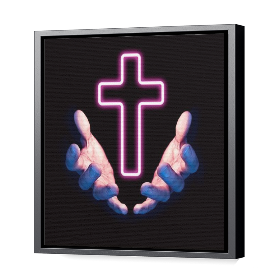 Thumbnail for Canvas - Black Floating Frame