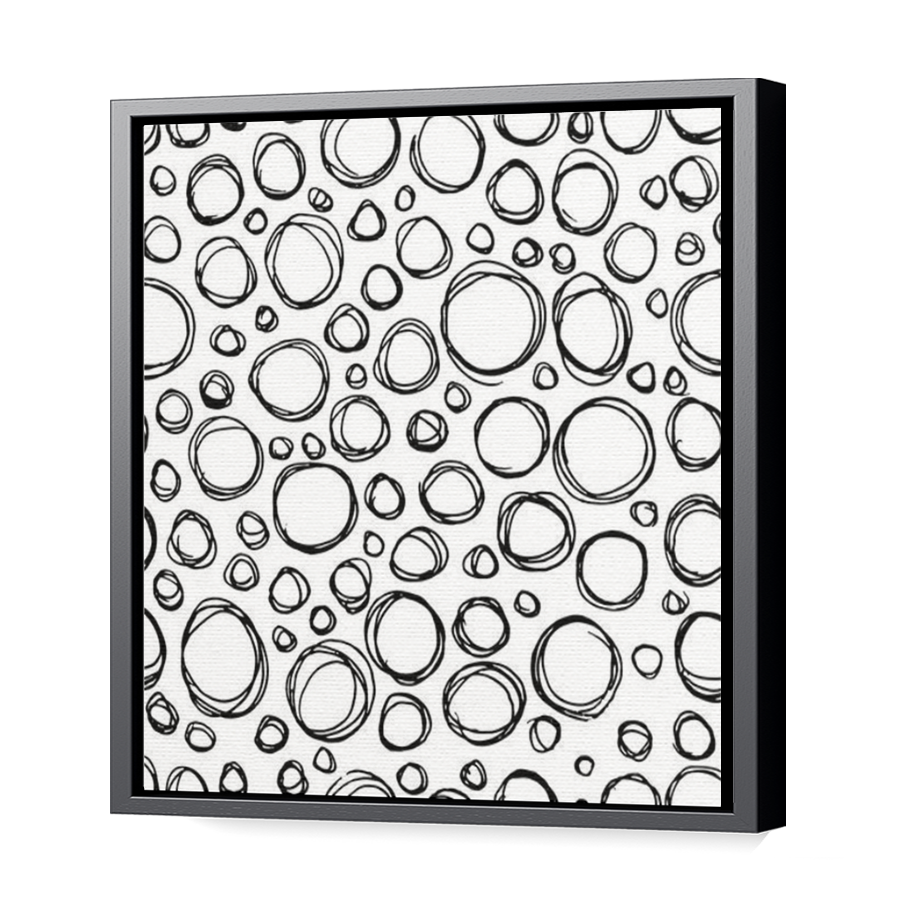 Thumbnail for Canvas - Black Floating Frame