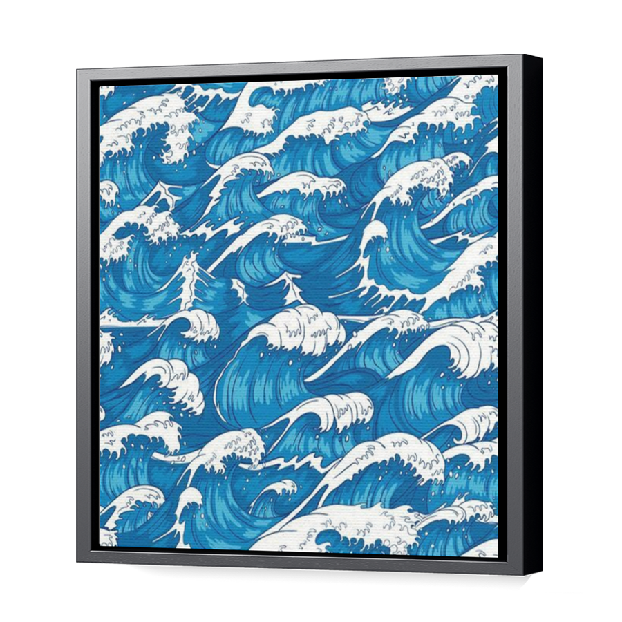 Thumbnail for Canvas - Black Floating Frame